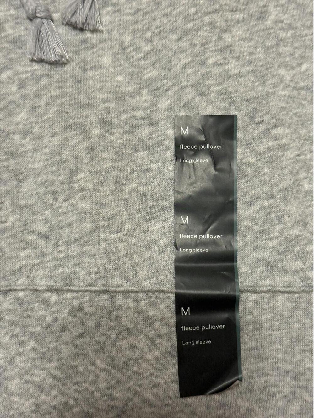All in Motion Fleece Pullover Hoodie | NWT | Size Medium | Heathered Gray - Picture 4 of 7